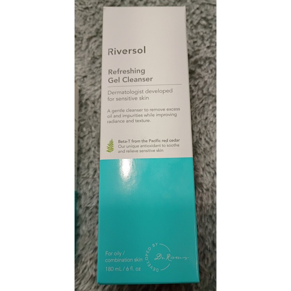 Riversol Anti-Aging Reparative Serum, Gel Cleanser, Exfoliating Glycolic Peel - Picture 5 of 8